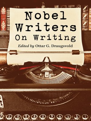 cover image of Nobel Writers on Writing